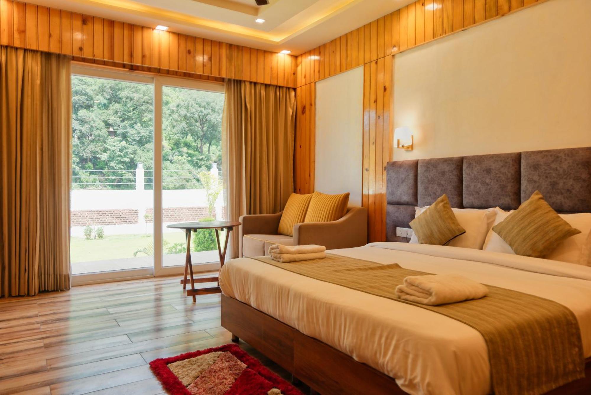 Qcent Woods Resort & Spa, Rishīkesh Exterior foto